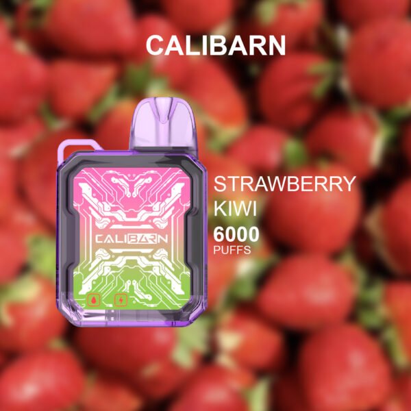 CALIBARN STRAWBERRY KIWI – 6000 PUFFS